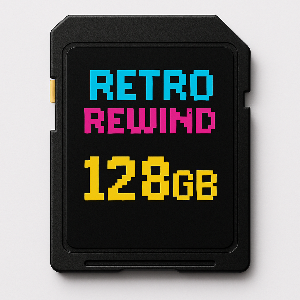 Q Retro Rewind - SD Card for R36S 50 000 games