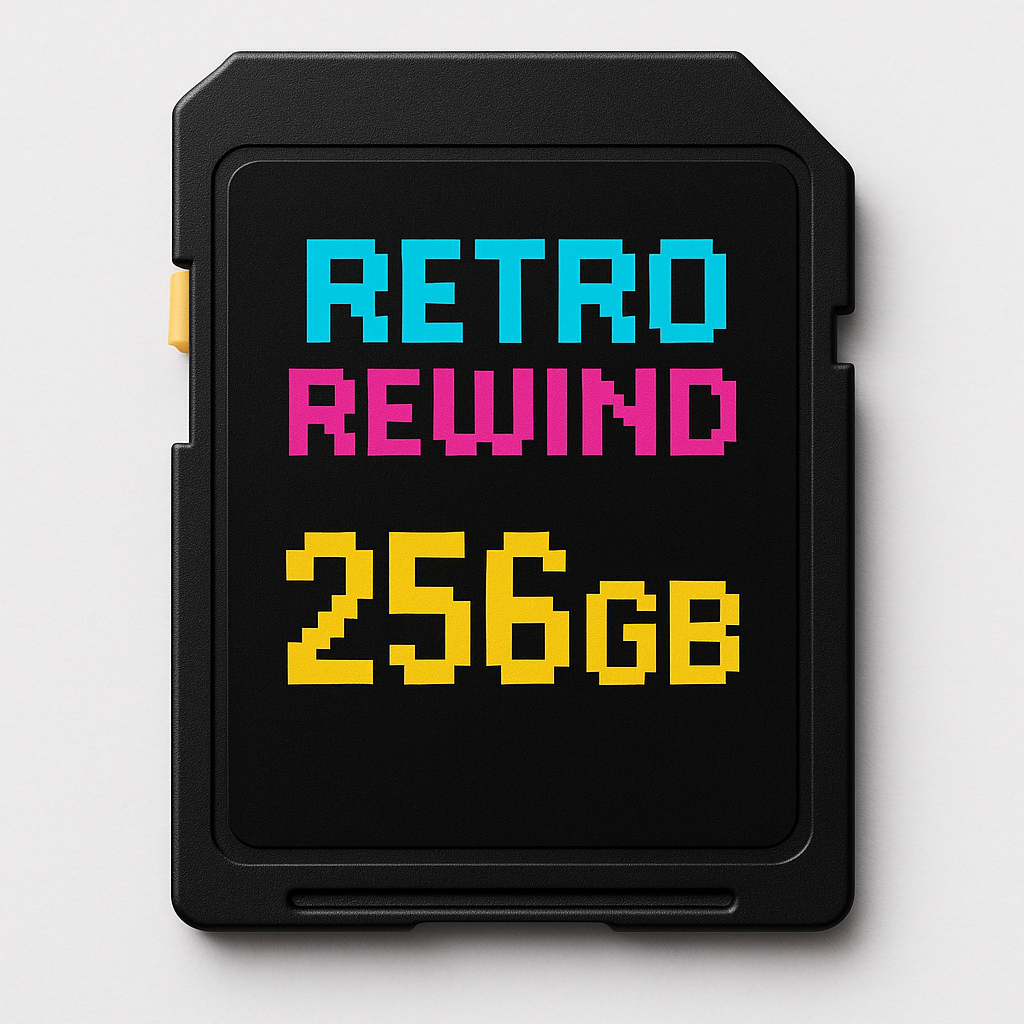 Q Retro Rewind - SD Card for R36S 50 000 games