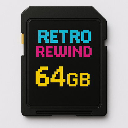 Q Retro Rewind - SD Card for R36S 50 000 games